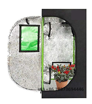 Grow Tent 4X4 - 4x4 グロウテント コンプリートキット、屋内植物育成ランプ フルスペクトル 720W LED