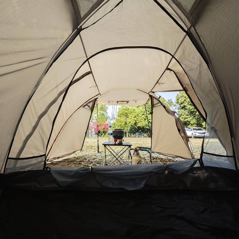 屋外耐火ホットテント 2人用 防水拡張ドームテント スノース - Grow Tent 4X4 のレビューと価格